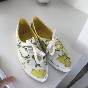 Kate spade Keds lemon print shoes